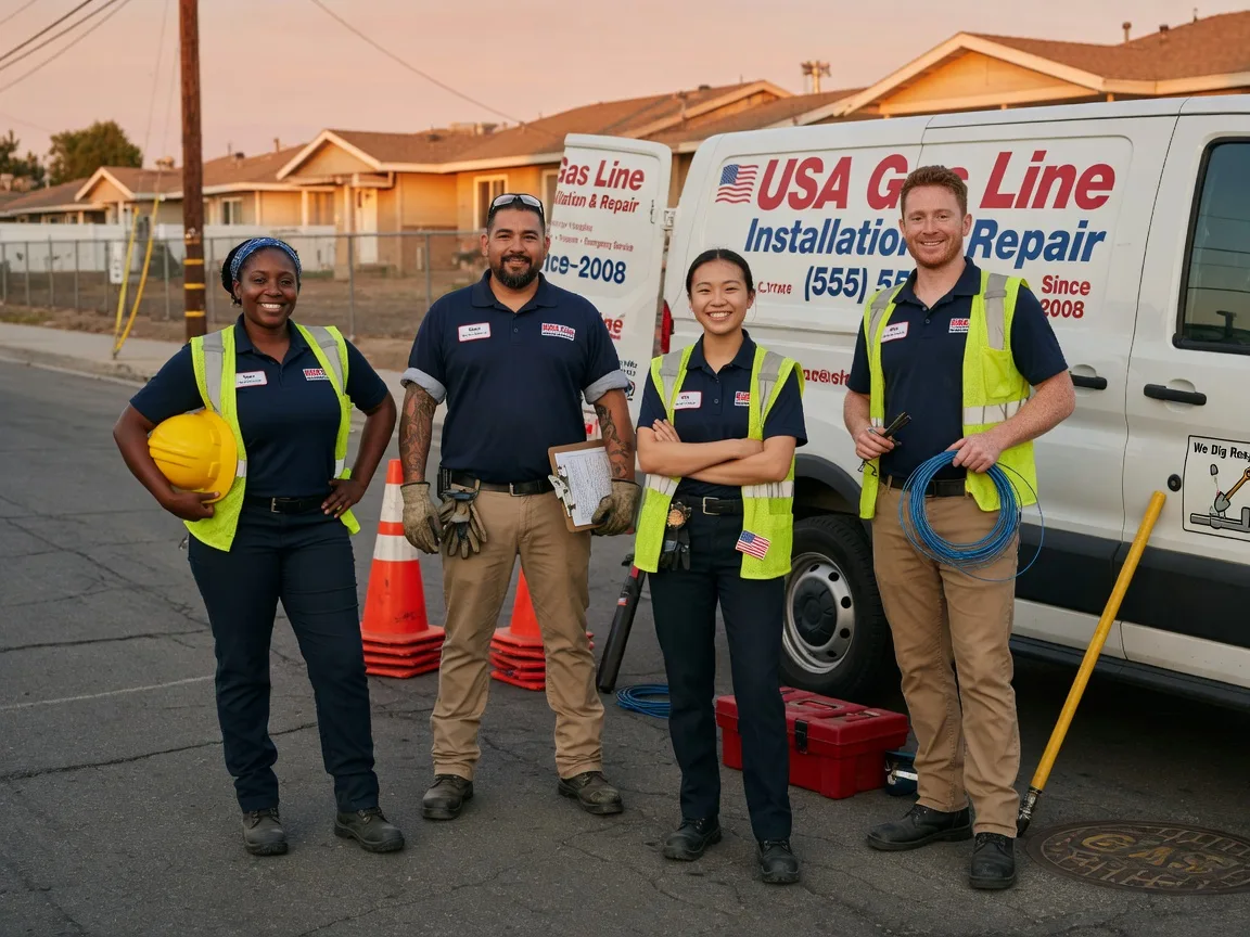 Gas Line Installation company in Hammond, IN